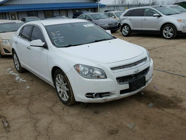 1G1ZE5E79AF154029 - 2010 CHEVROLET MALIBU LTZ WHITE photo 1