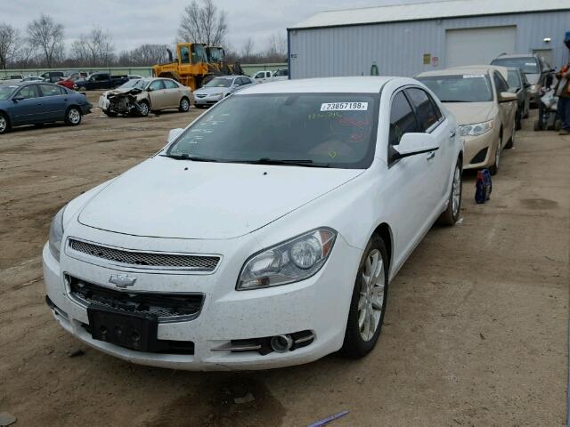 1G1ZE5E79AF154029 - 2010 CHEVROLET MALIBU LTZ 白色 照片 2