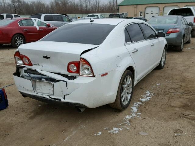 1G1ZE5E79AF154029 - 2010 CHEVROLET MALIBU LTZ 白色 照片 4