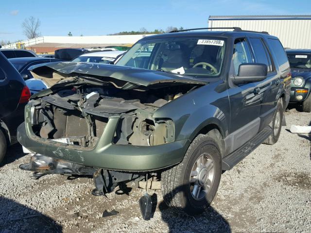 1FMPU16L84LB78765 - 2004 FORD EXPEDITION GREEN photo 2
