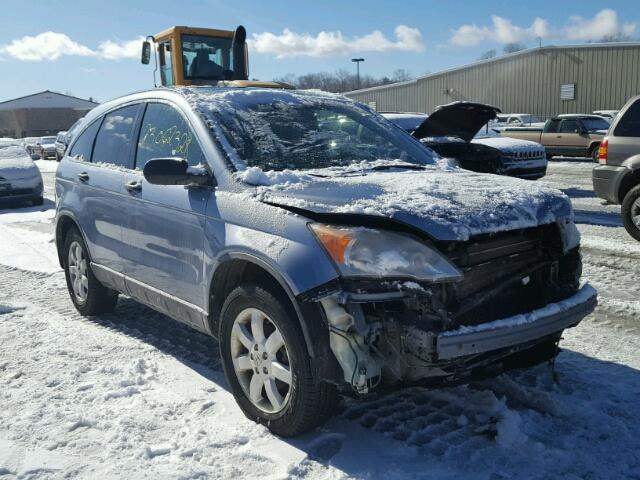 JHLRE48507C116147 - 2007 HONDA CR-V EX BLUE photo 1