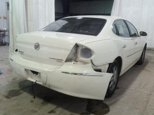 2G4WD582091246271 - 2009 BUICK LACROSSE C WHITE photo 4