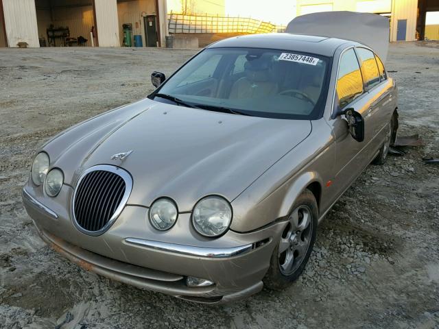 SAJDA01C3YFL62101 - 2000 JAGUAR S-TYPE TAN photo 2