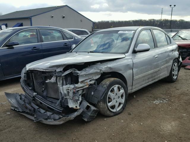 KMHDN46D76U210886 - 2006 HYUNDAI ELANTRA GL SILVER photo 2