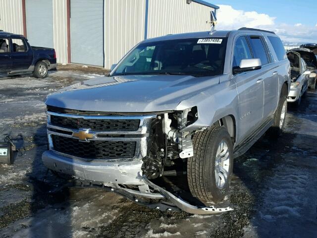 1GNSKHKC1HR328423 - 2017 CHEVROLET SUBURBAN K SILVER photo 2