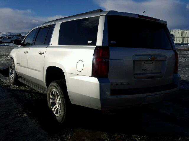 1GNSKHKC1HR328423 - 2017 CHEVROLET SUBURBAN K SILVER photo 3