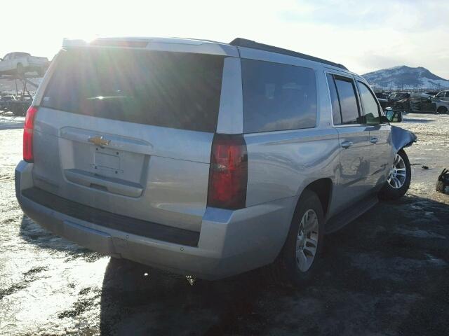 1GNSKHKC1HR328423 - 2017 CHEVROLET SUBURBAN K SILVER photo 4