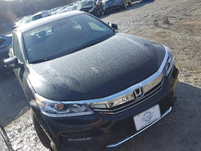 1HGCR3F8XHA038196 - 2017 HONDA ACCORD EXL BLACK photo 1