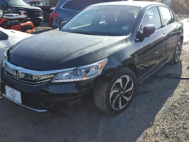 1HGCR3F8XHA038196 - 2017 HONDA ACCORD EXL BLACK photo 2