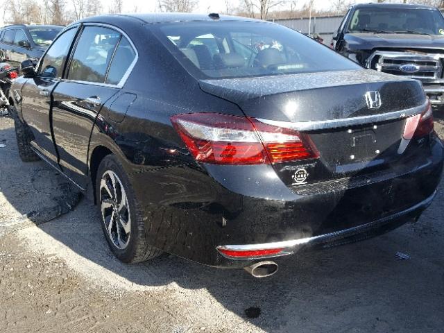 1HGCR3F8XHA038196 - 2017 HONDA ACCORD EXL BLACK photo 3