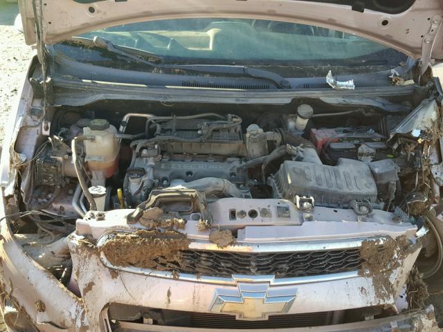 KL8CD6S9XDC519411 - 2013 CHEVROLET SPARK 1LT Розовый фото 7