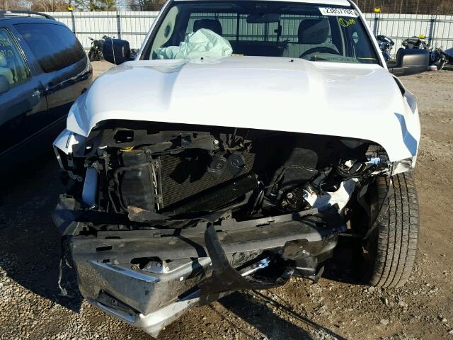 3C6JD6EPXCG186851 - 2012 DODGE RAM 1500 S WHITE photo 7