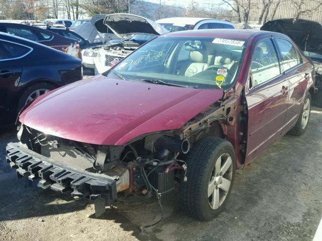 3FAHP07187R281154 - 2007 FORD FUSION SE RED photo 2