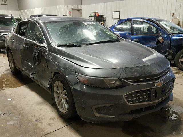 1G1ZE5ST7GF182194 - 2016 CHEVROLET MALIBU LT GRAY photo 1