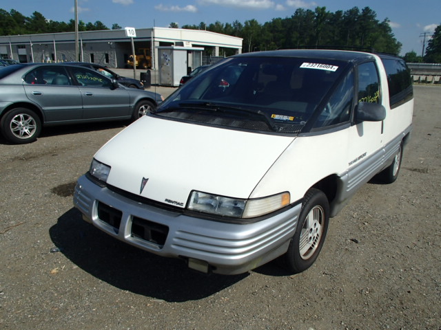 1GMCU06D0MT202493 - 1991 PONTIAC TRANS SPOR WHITE photo 2