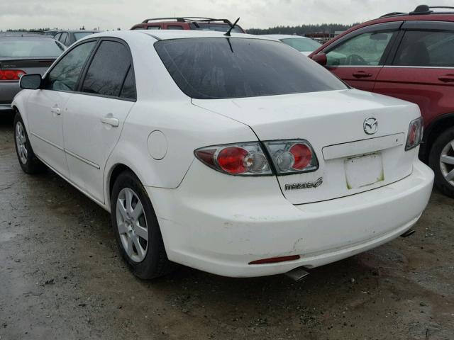 1YVHP80C265M23076 - 2006 MAZDA 6 I WHITE photo 3