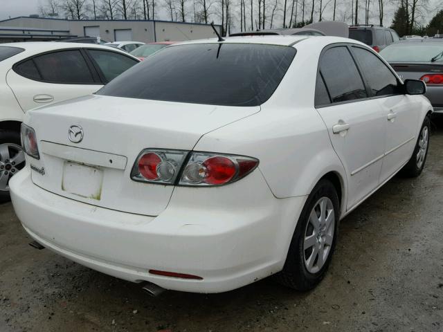 1YVHP80C265M23076 - 2006 MAZDA 6 I WHITE photo 4