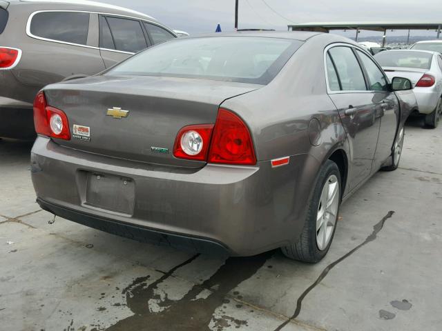 1G1ZA5EUXBF348880 - 2011 CHEVROLET MALIBU LS CHARCOAL photo 4