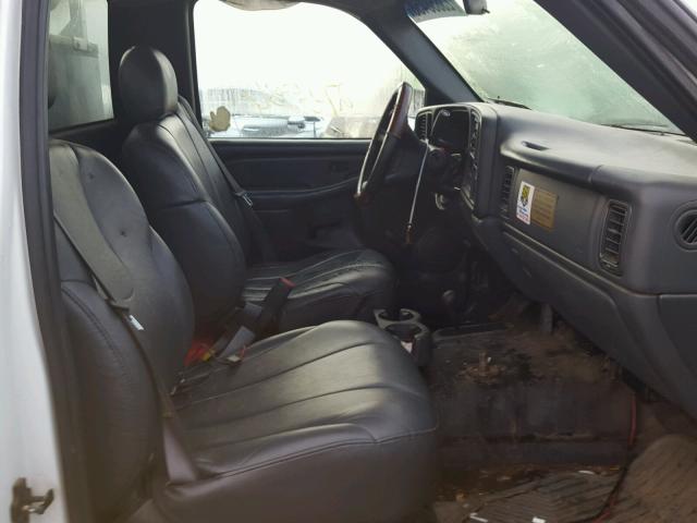 1GBHK24U61E229264 - 2001 CHEVROLET SILVERADO TWO TONE photo 5