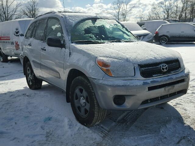 JTEHD20V350039991 - 2005 TOYOTA RAV4 SILVER photo 1