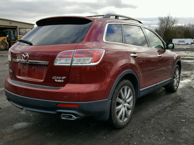 JM3TB38C170110306 - 2007 MAZDA CX-9 RED photo 4