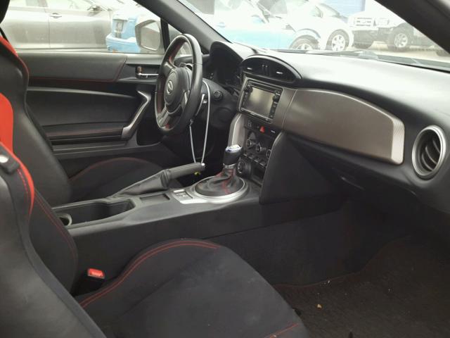 JF1ZNAA19D2730365 - 2013 TOYOTA SCION FR-S ვერცხლისფერი ფოტო 5