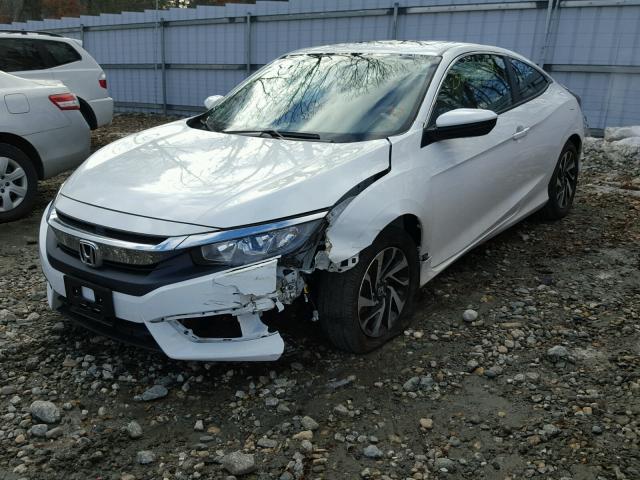 2HGFC4B08GH303282 - 2016 HONDA CIVIC LX WHITE photo 2