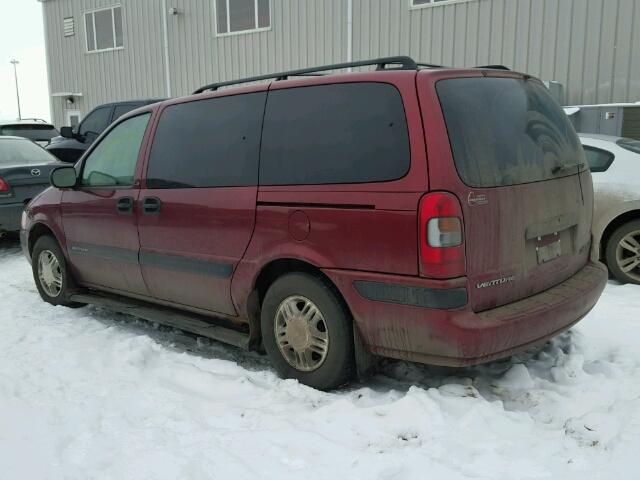 1GNDX13E13D243279 - 2003 CHEVROLET VENTURE LU RED photo 3