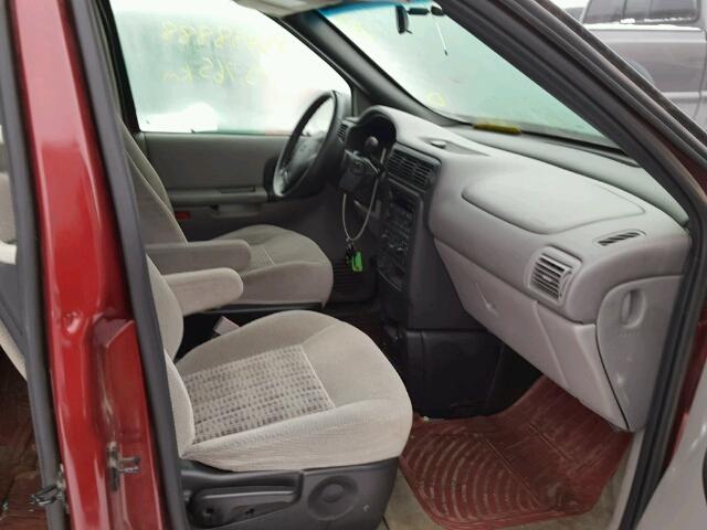 1GNDX13E13D243279 - 2003 CHEVROLET VENTURE LU RED photo 5