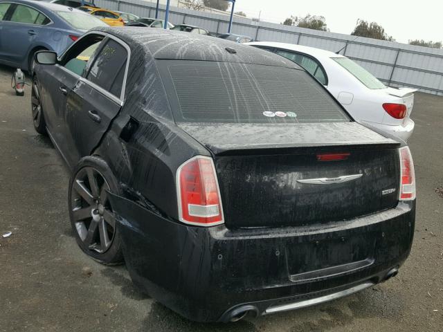 2C3CCAFJ0CH801557 - 2012 CHRYSLER 300 SRT-8 BLACK photo 3