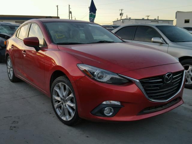 JM1BM1W31E1154576 - 2014 MAZDA 3 GRAND TO RED photo 1