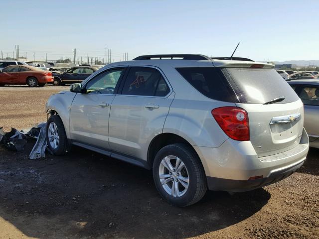 2GNFLNEK8D6249496 - 2013 CHEVROLET EQUINOX LT SILVER photo 3