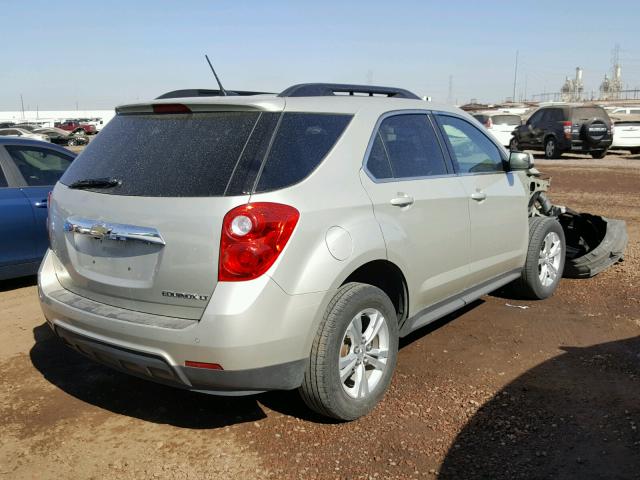 2GNFLNEK8D6249496 - 2013 CHEVROLET EQUINOX LT 银色 照片 4