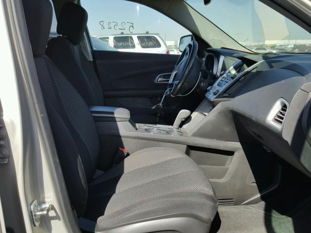 2GNFLNEK8D6249496 - 2013 CHEVROLET EQUINOX LT 银色 照片 5