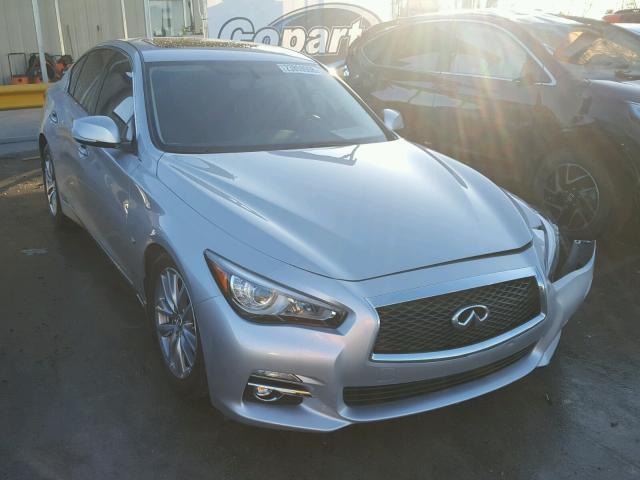 JN1BV7AP3FM355859 - 2015 INFINITI Q50 BASE Plata foto 1