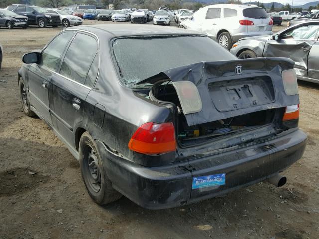 2HGEJ8641WH594681 - 1998 HONDA CIVIC EX შავი ფოტო 3