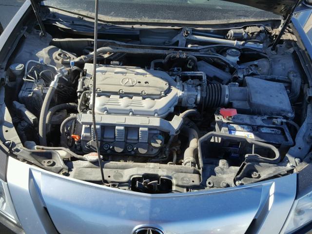 19UUA86509A018071 - 2009 ACURA TL GRAY photo 7