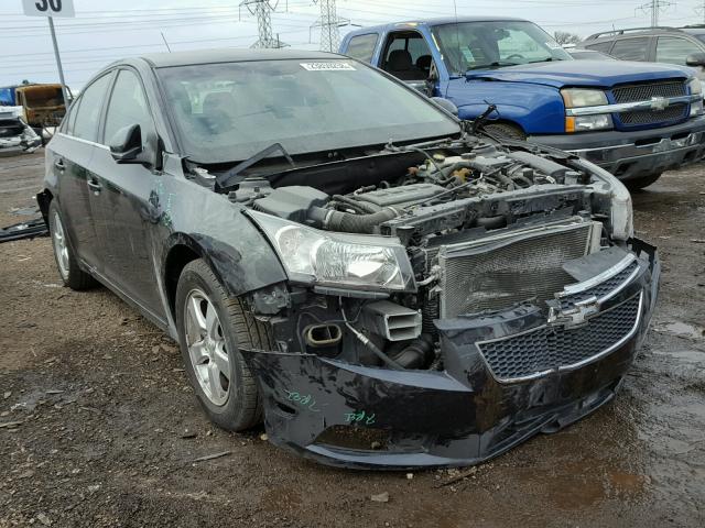 1G1PE5S93B7250831 - 2011 CHEVROLET CRUZE LT BLACK photo 1