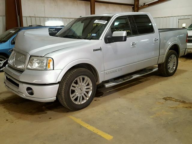 5LTPW16537FJ09577 - 2007 LINCOLN MARK LT SILVER photo 2