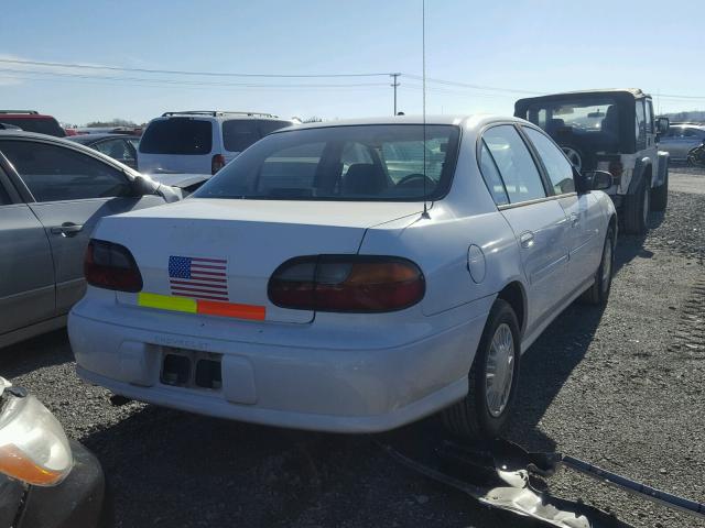 1G1ND52JXY6234368 - 2000 CHEVROLET MALIBU WHITE photo 4