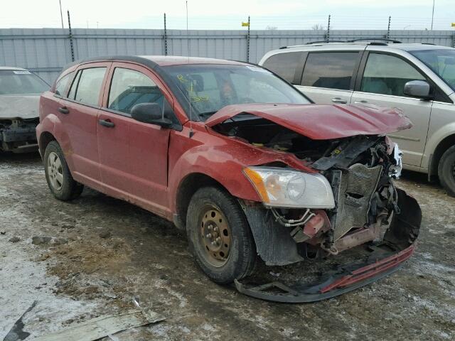 1B3HB28C28D784274 - 2008 DODGE CALIBER ORANGE photo 1