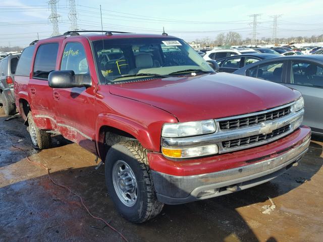 3GNGK26G84G131338 - 2004 CHEVROLET SUBURBAN K BURGUNDY photo 1