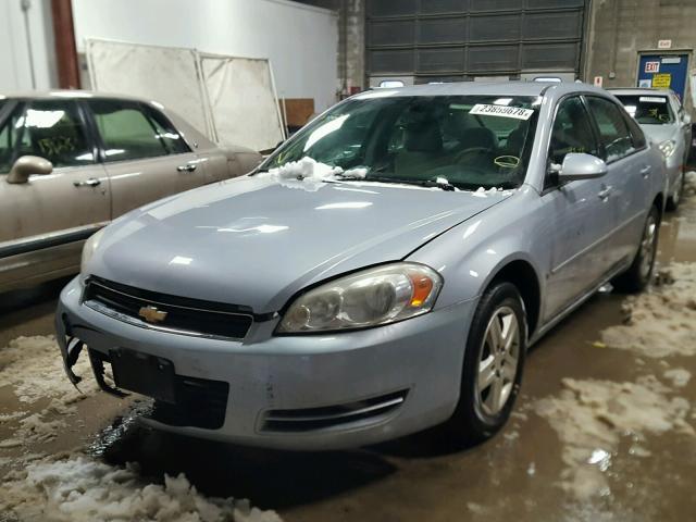 2G1WB58K669155831 - 2006 CHEVROLET IMPALA LS BLUE photo 2