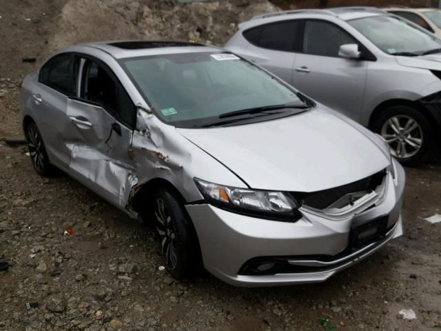 19XFB2F95FE241624 - 2015 HONDA CIVIC EXL 灰色 照片 1