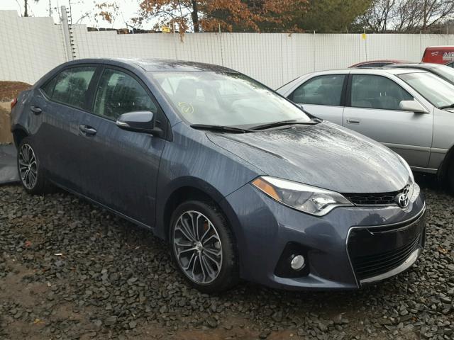 2T1BURHE7GC563824 - 2016 TOYOTA COROLLA L GRAY photo 1