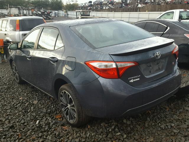 2T1BURHE7GC563824 - 2016 TOYOTA COROLLA L GRAY photo 3