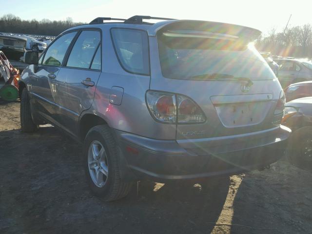 JTJHF10UX30316386 - 2003 LEXUS RX 300 GRAY photo 3