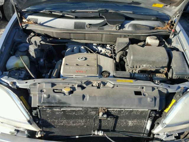 JTJHF10UX30316386 - 2003 LEXUS RX 300 GRAY photo 7