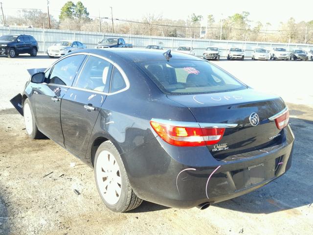 1G4PP5SK6E4159493 - 2014 BUICK VERANO BLACK photo 3