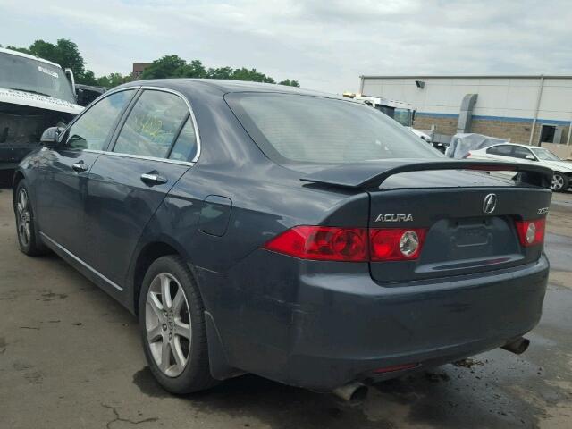 JH4CL96834C026567 - 2004 ACURA TSX GRAY photo 3